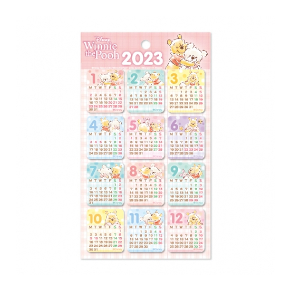 迪士尼2023年曆貼紙 DPCO-T01201