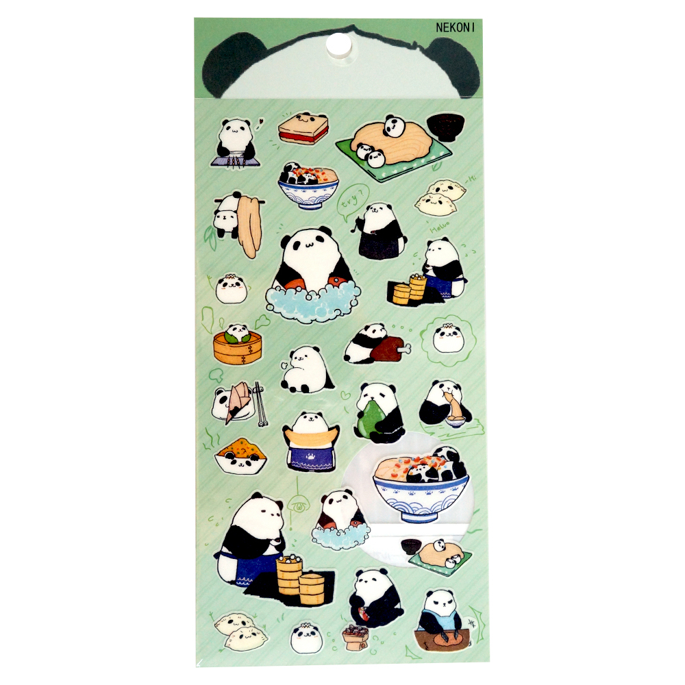 中華小熊貓平面貼 50173