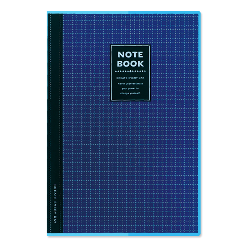 B5藍色書套筆記(橫線)-90張