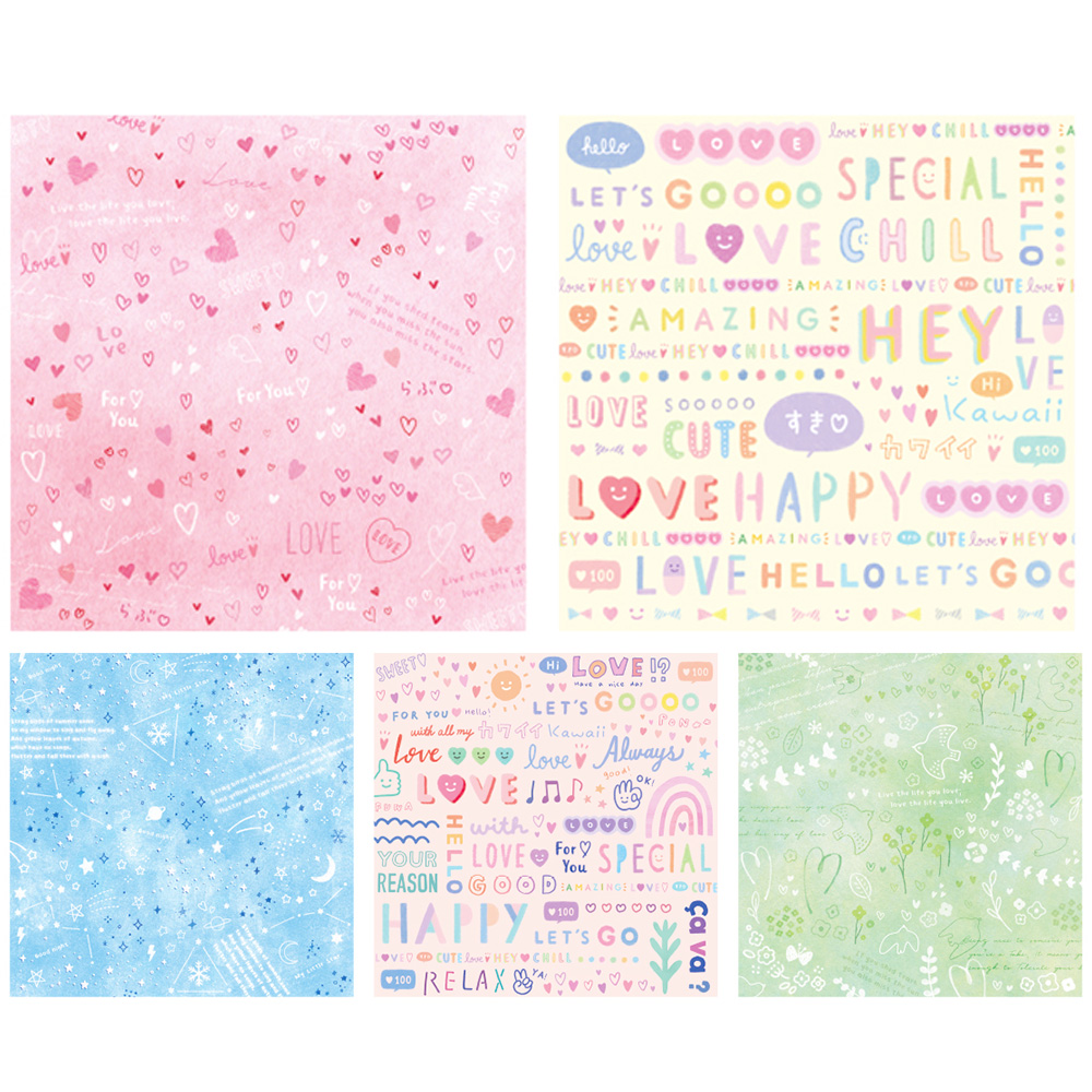 幸福心願色紙 (款式隨機出貨)