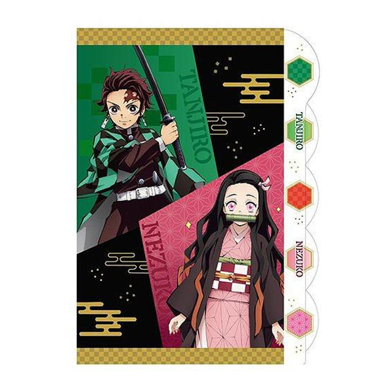 鬼滅之刃L型A4五夾層資料夾?門兄妹0653327N34085