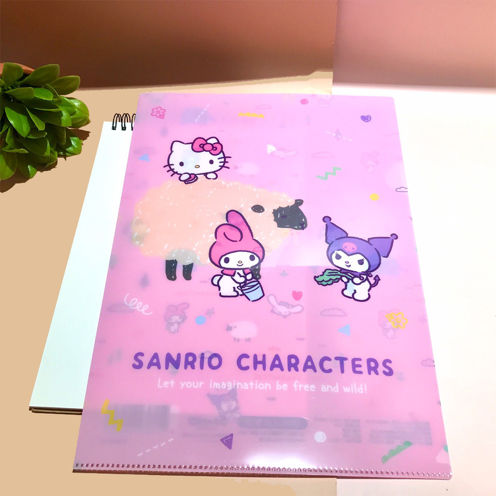 Sanrio 加厚型文件夾(柔色版) 299162