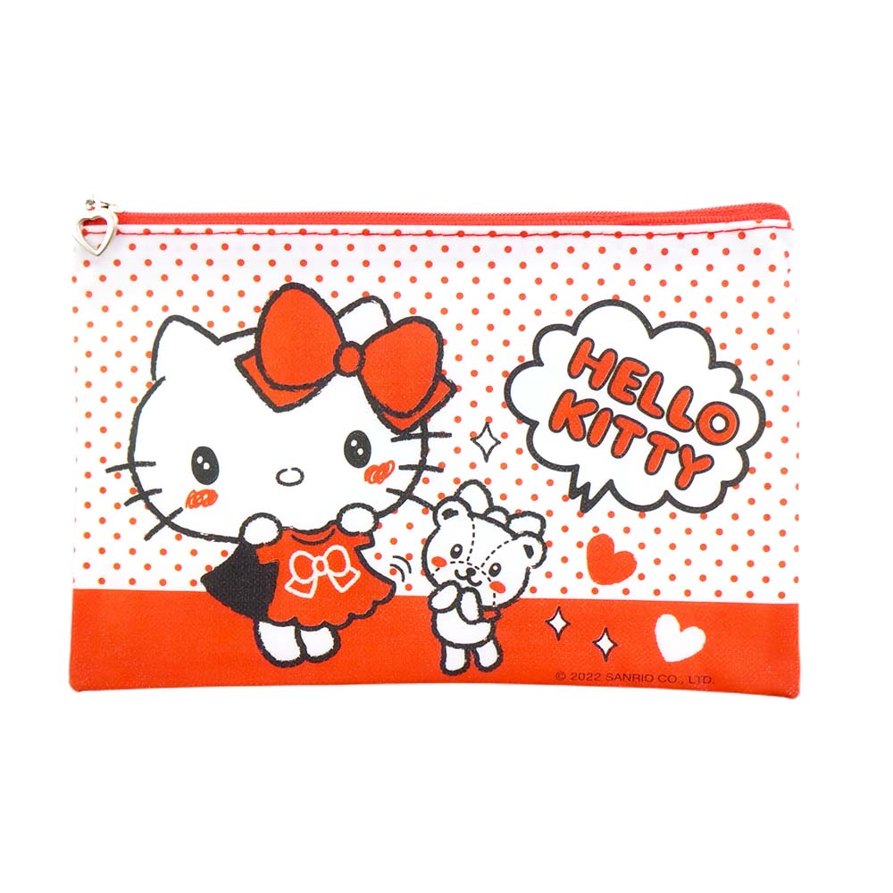 K/T Kitty磨砂萬用拉鍊袋3版18PS