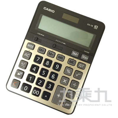 CASIO 10位元計算機 DS-1B-GD