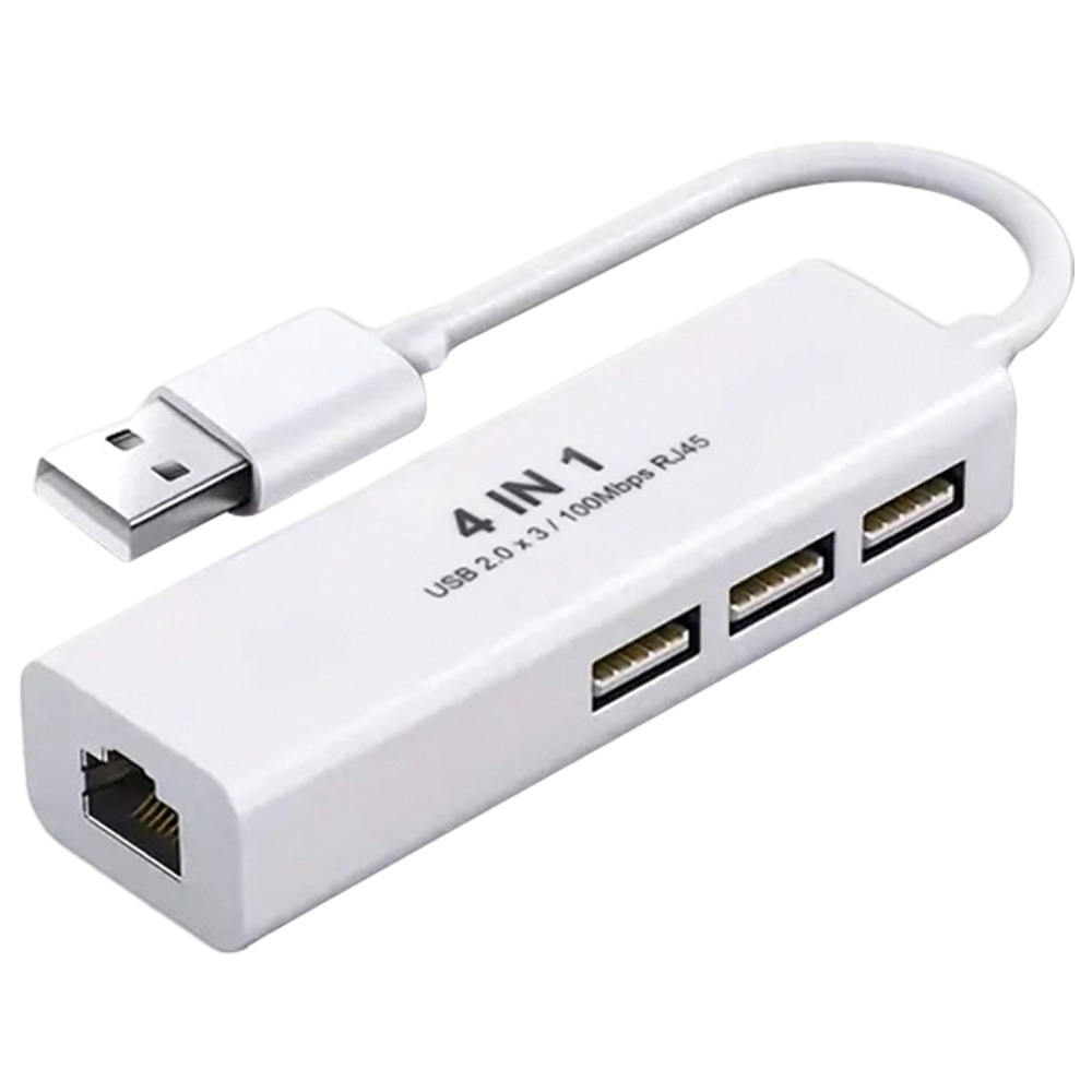 i-gota 4合1USB外接網卡+HUB