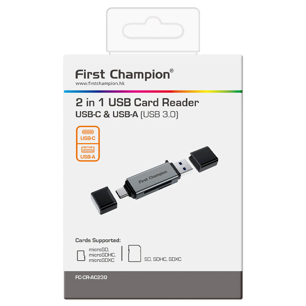 First Champion 2合1讀卡器