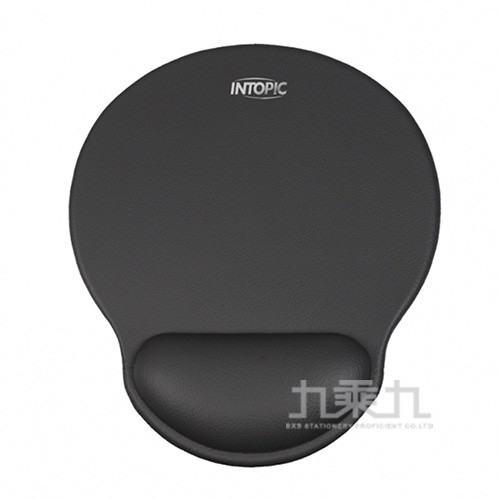 INTOPIC 皮革紓壓護腕鼠墊(黑) PD-GL-027-BK
