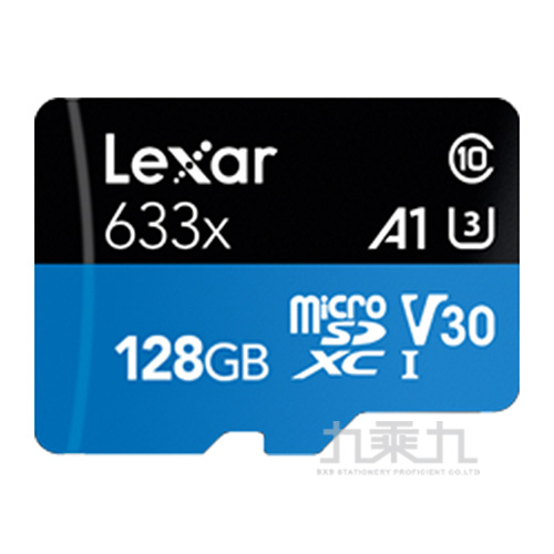 Lexar 633x MicroSDHC UHS-I記憶卡128G