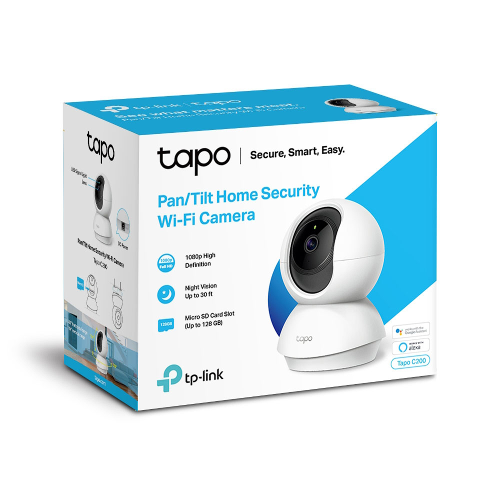 TP-Link C200可旋轉Wi-Fi智慧監視攝影機