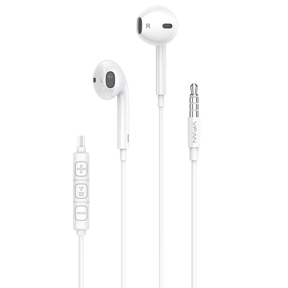 VFAN經典AUX線控3.5mm耳機M19