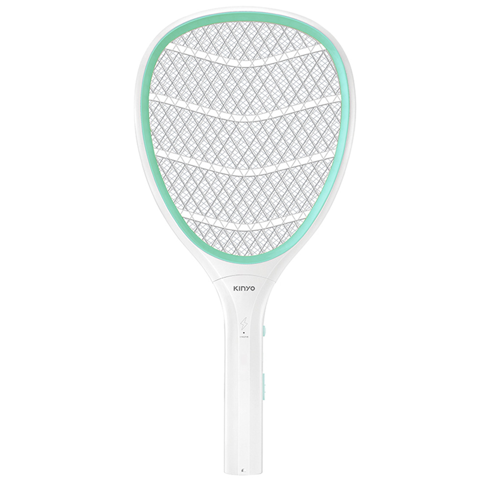 KINYO 電池三層網電蚊拍 綠框 CM2312G