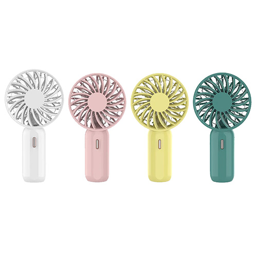 CS 掌上型迷你七彩氛圍風扇(黃/粉/白/綠)(顏色隨機出貨) FAN50
