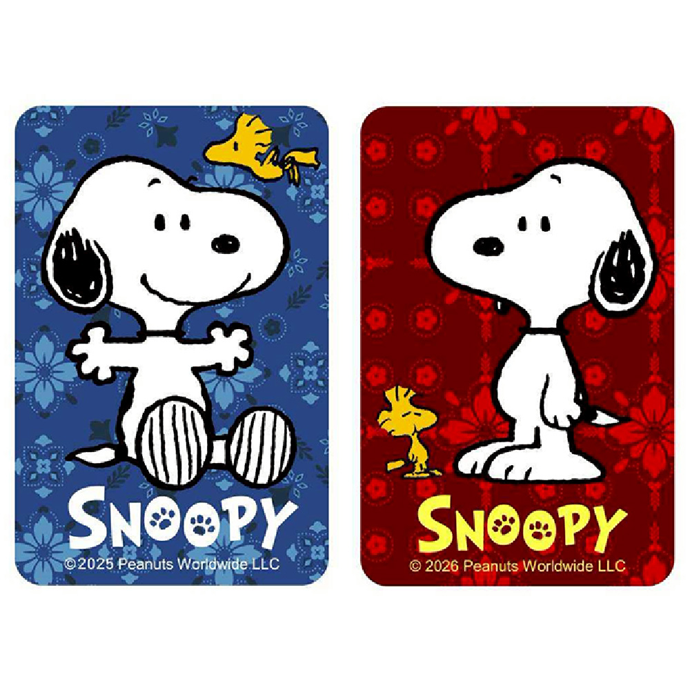 SNOOPY撲克牌(燙金紀念版)(小)(2)(款式隨機出貨)