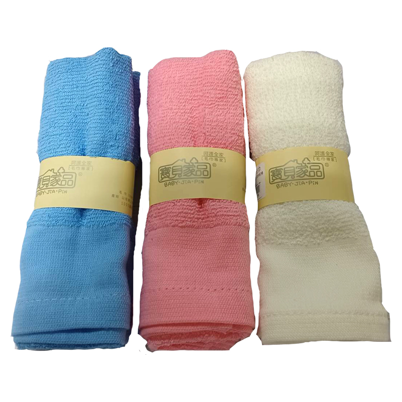 台灣製-向陽紡單束腰帶毛巾(款式隨機)