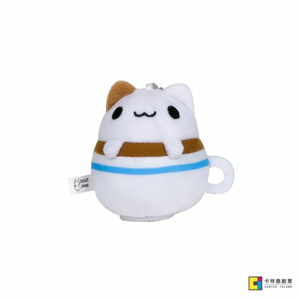 [貓貓蟲-咖波]經典奶泡貓絨毛娃娃