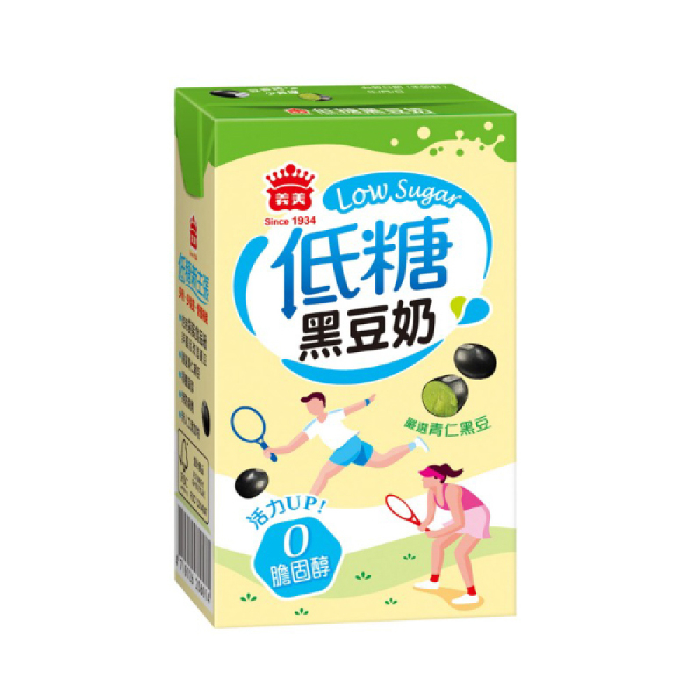 義美-低糖黑豆奶250ml*6入