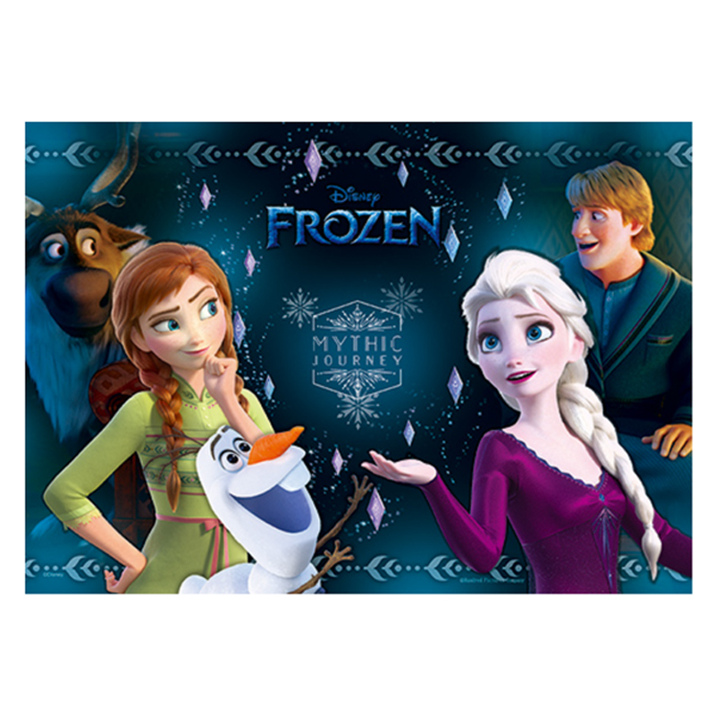 Frozen冰雪奇緣2(3)心形拼圖200片