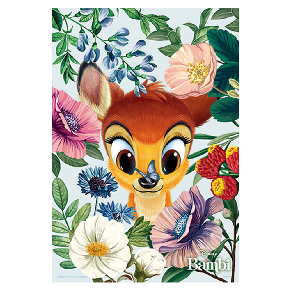 Bambi【花卉系列】小鹿斑比(2)拼圖300片