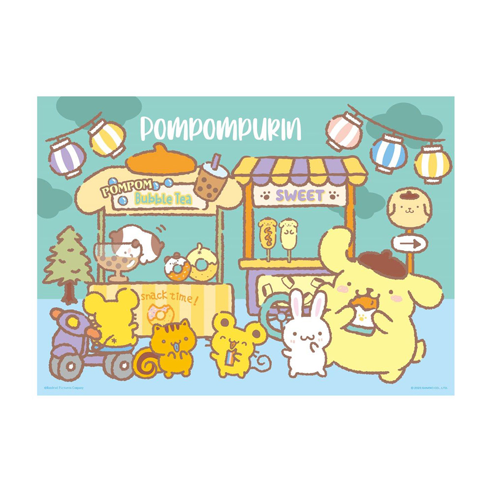 Pompompurin布丁狗 夜市美食拼圖520片