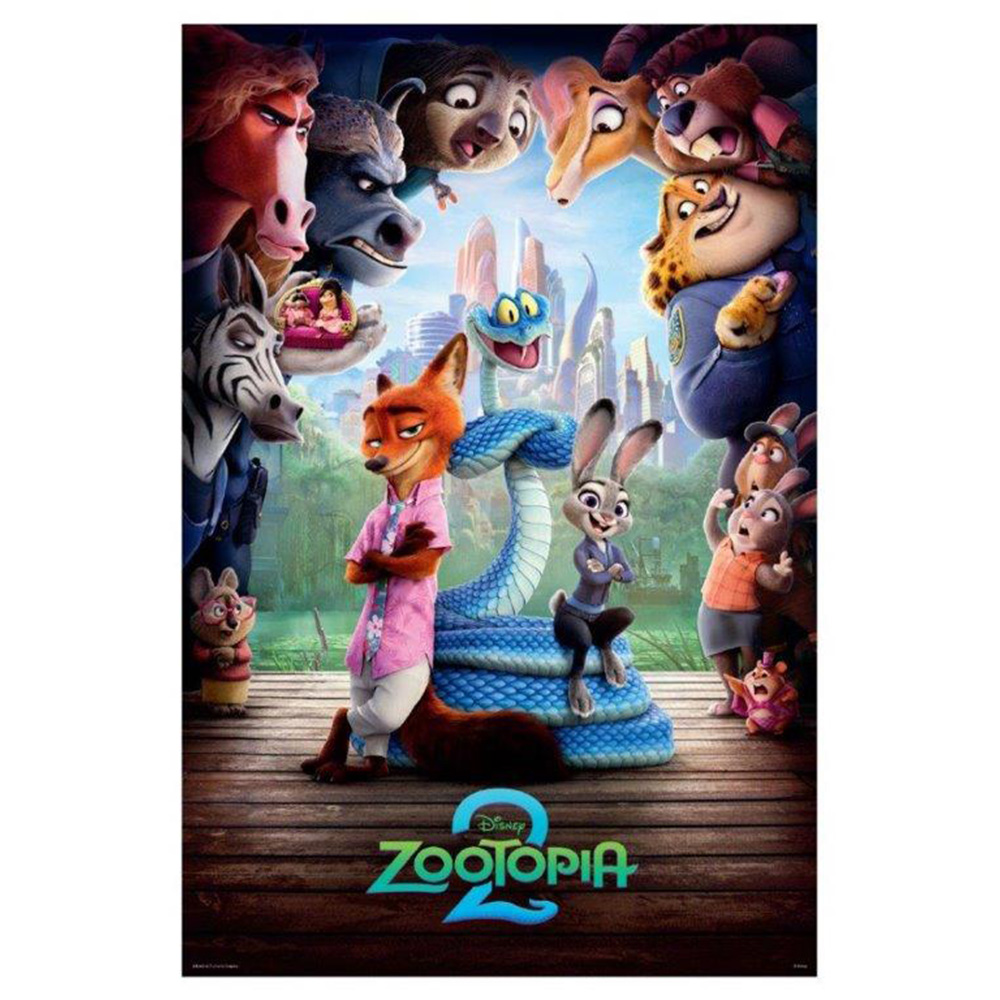 Zootopia2 動物方城市2(1)拼圖1000片