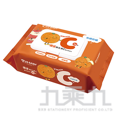 優生維生素C嬰兒柔濕巾GU32056-單包