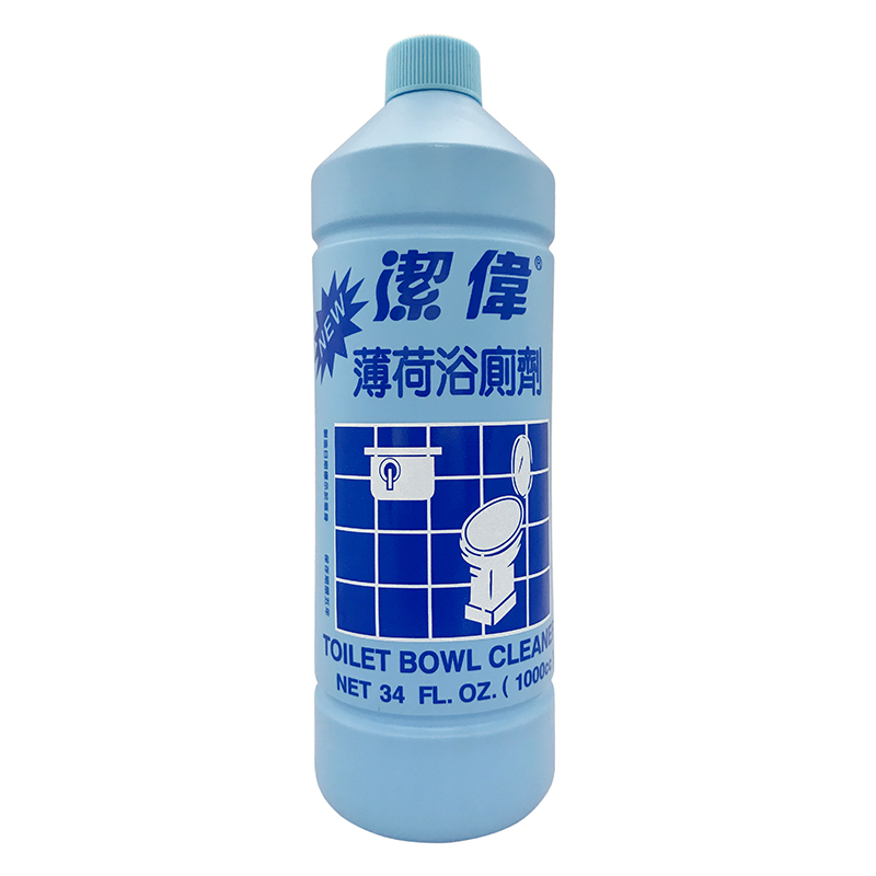 (網路限定販售)潔偉洗廁劑1000ml-薄荷