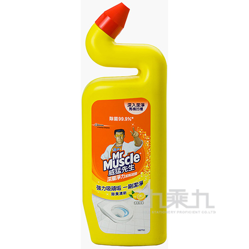 (網路限定販售)威猛浴廁清潔劑-清新檸檬 750ml