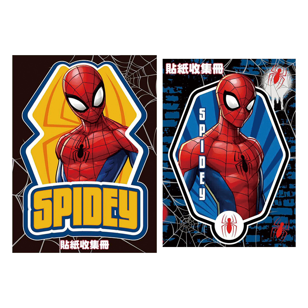 漫威(蜘蛛人)貼紙簿(款式隨機出貨)