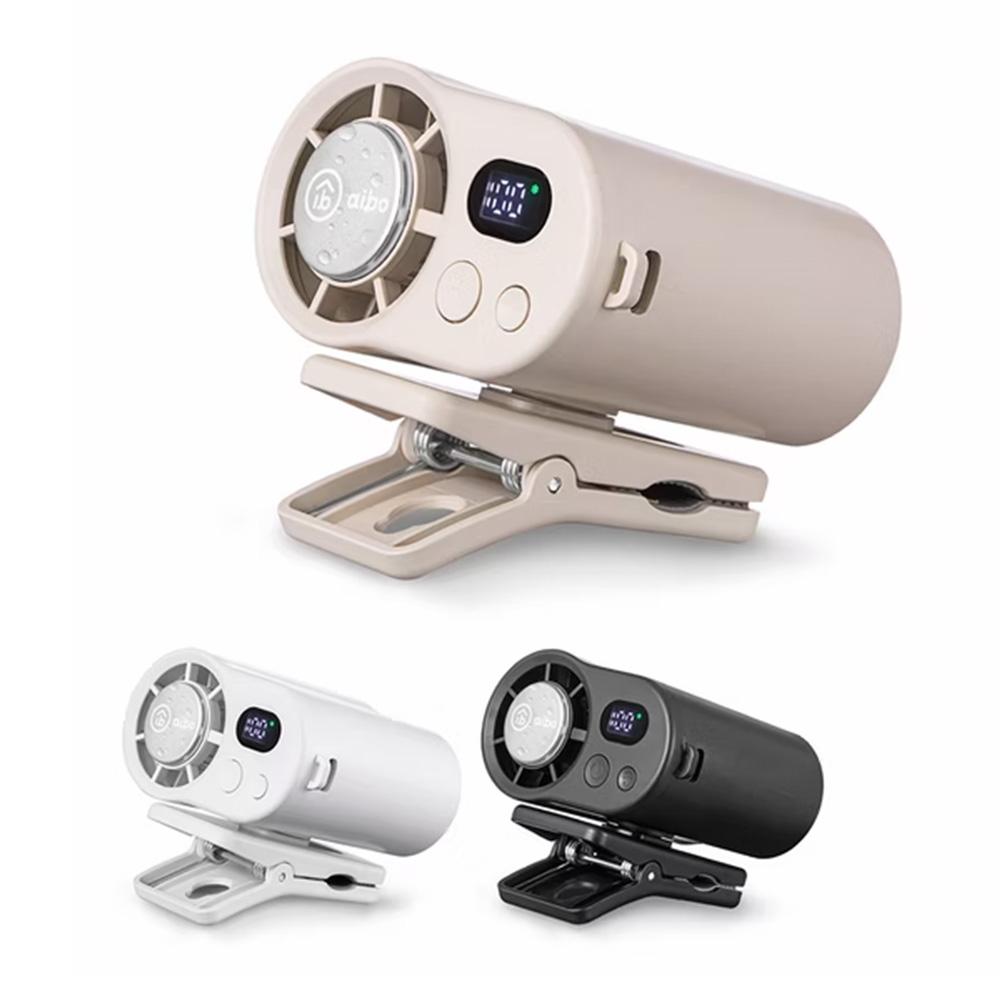 aibo 冰敷100檔數顯多功能風扇