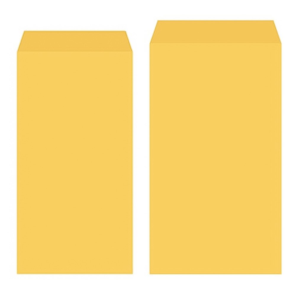 大12K/12K金黃公文信封-多張