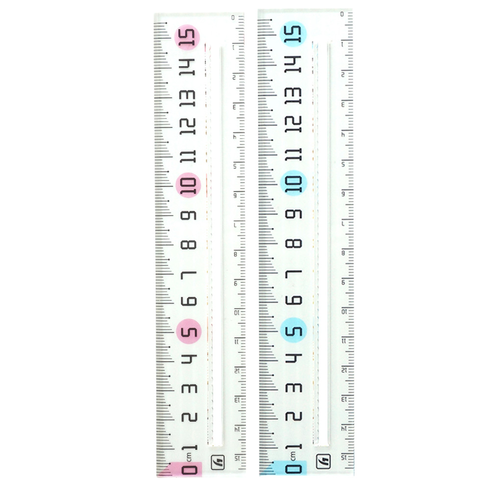 15CM 塑膠尺(款式隨機出貨)