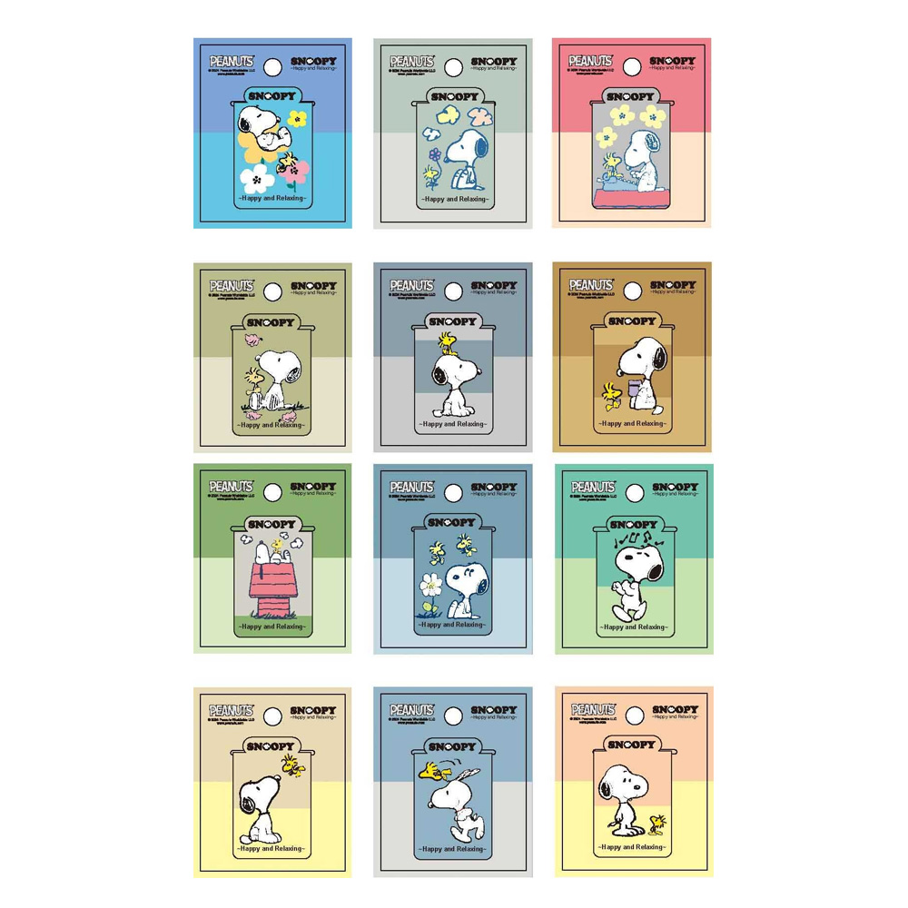SNOOPY(小日子) 磁性書籤(索引式) (款式隨機出貨)