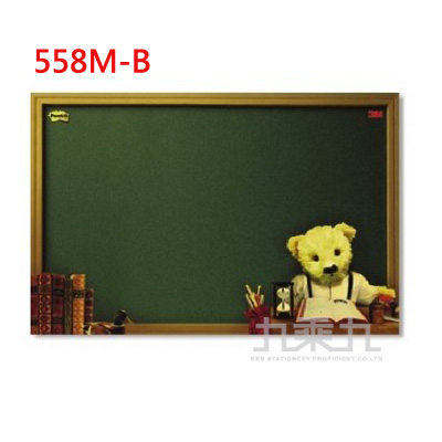 3M 可再貼利貼佈告欄558M-B-熊﹙中﹚