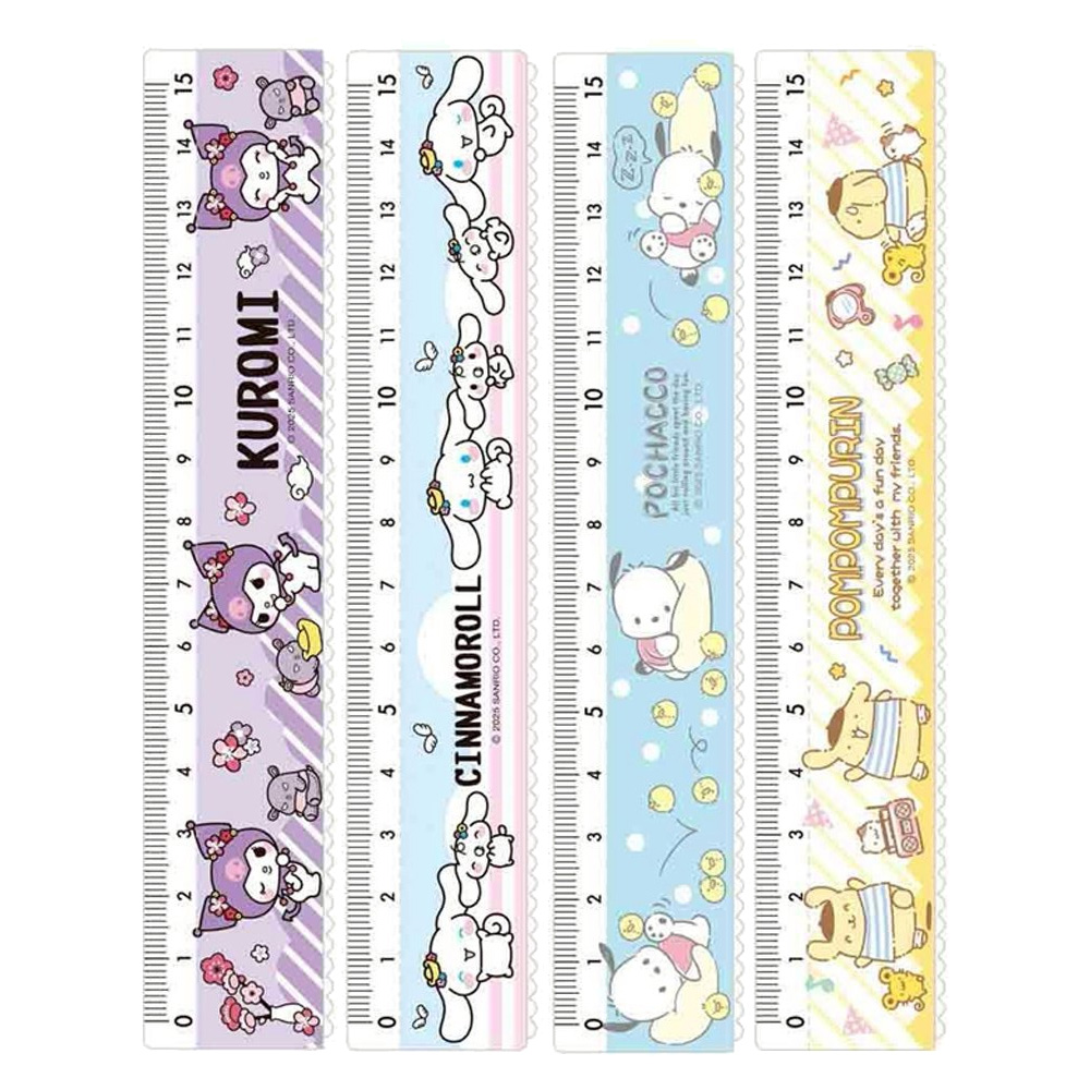 三麗鷗 15公分波浪尺(款式隨機出貨)