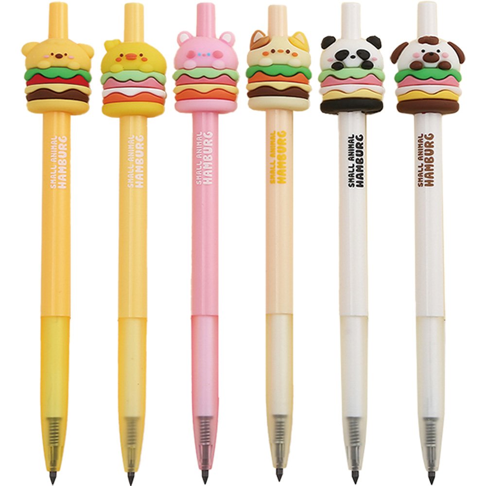 小可愛漢堡永恆鉛筆 (款式隨機出貨)