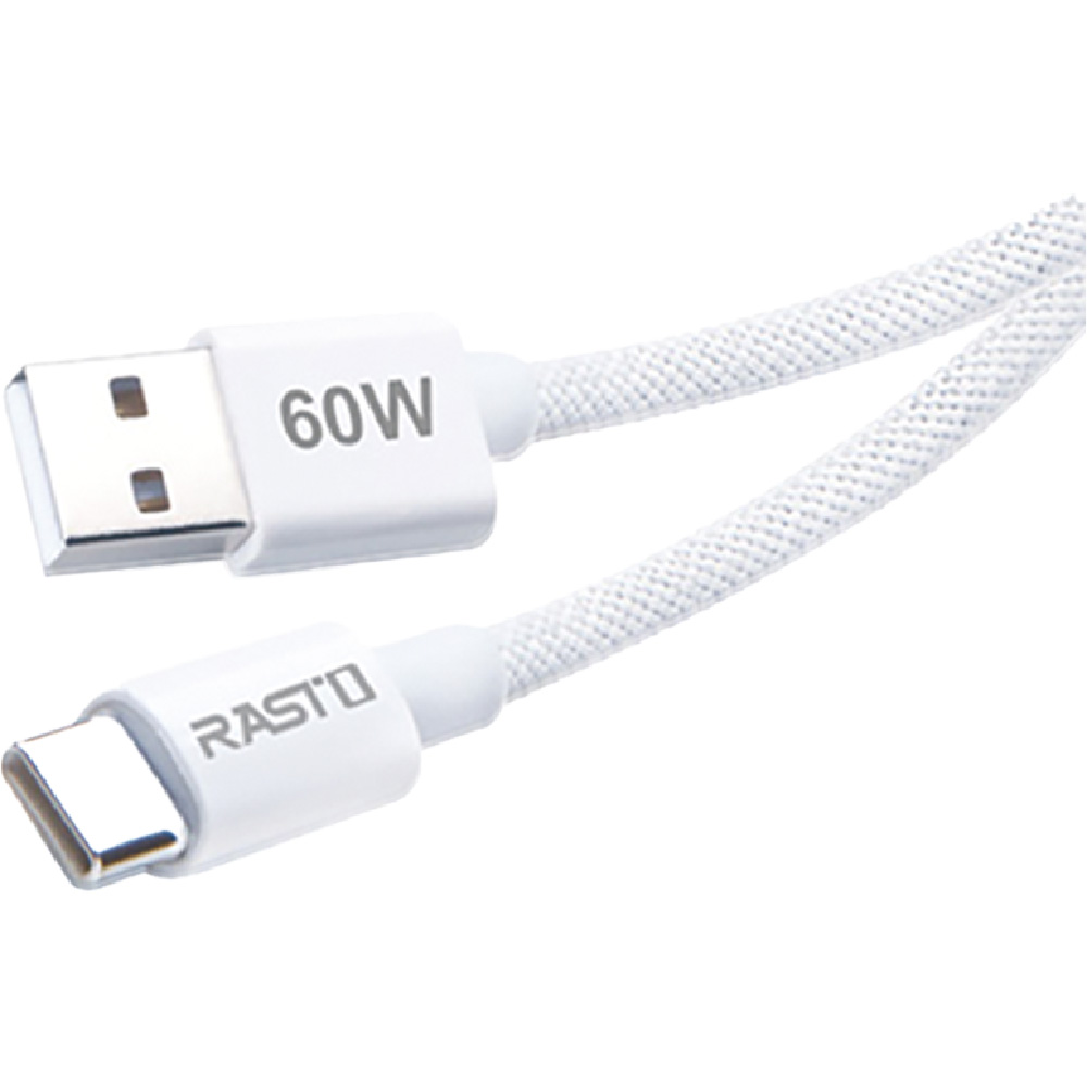 RASTO 質感60W A to C 編織快充線