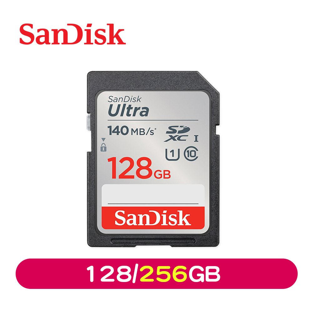 SanDisk Ultra GO SDHC/SDXC UHS-I 記憶卡 (128/256GB)