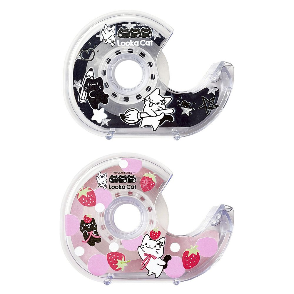 露咖貓 透明膠帶台