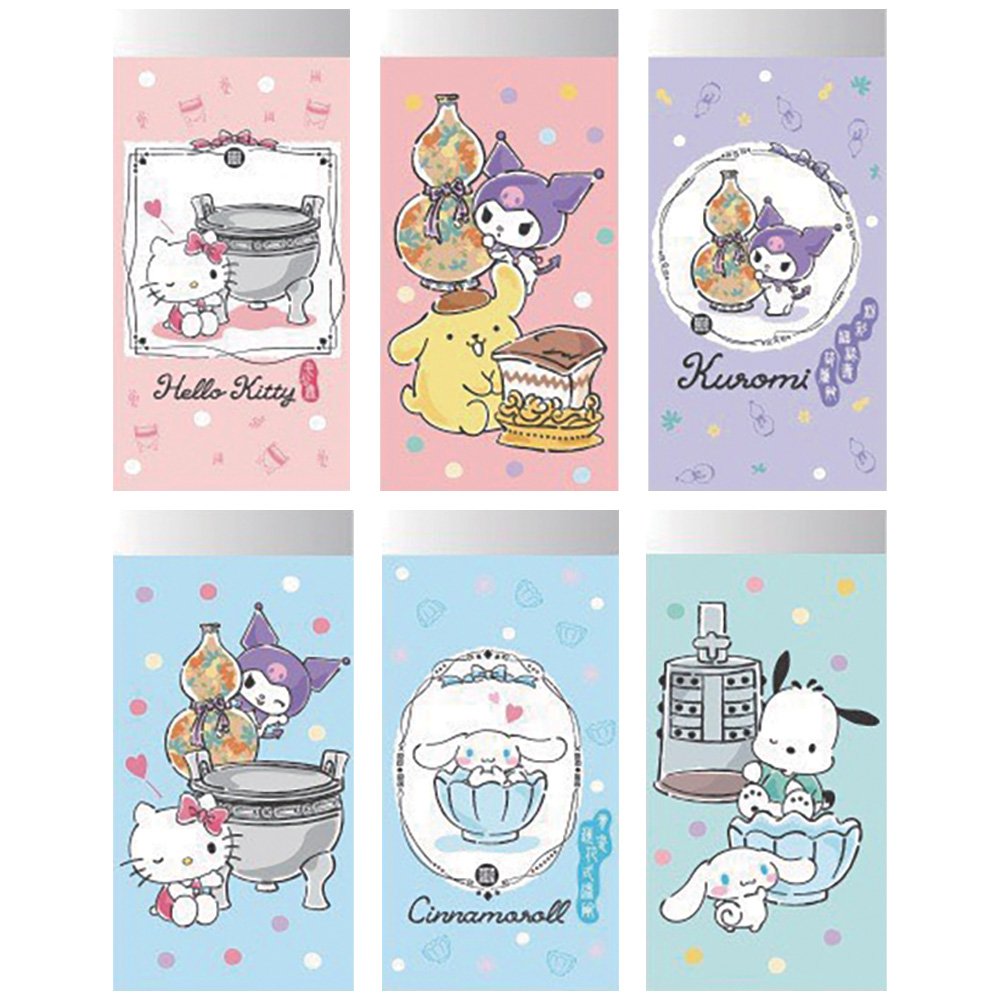 三麗鷗*故宮製圖橡擦 (款式隨機出貨)