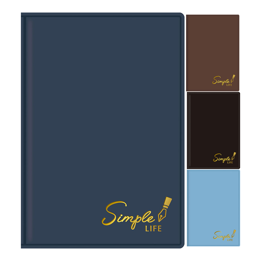 皮革50K厚筆記本