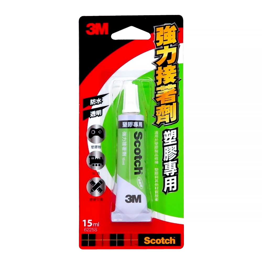 3M 塑膠用強力接著劑15ml 6225S 