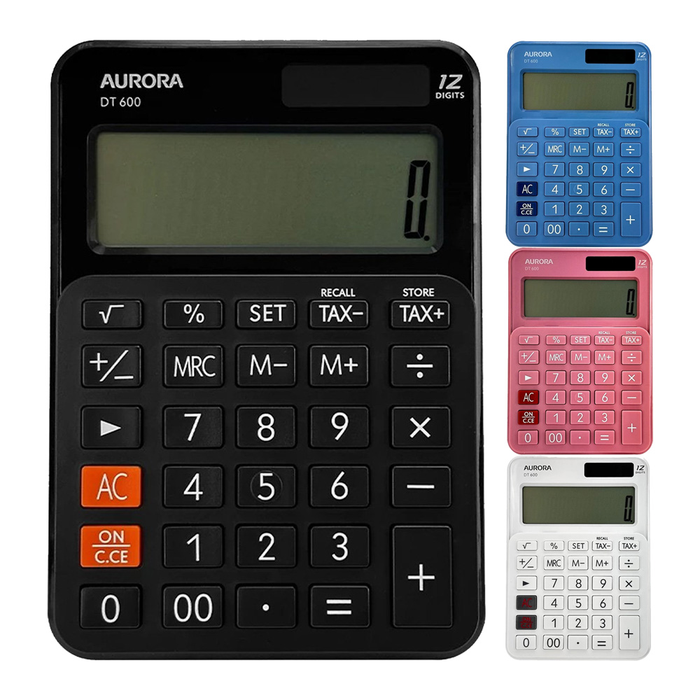 AURORA 震旦12位稅率計算機 DT600