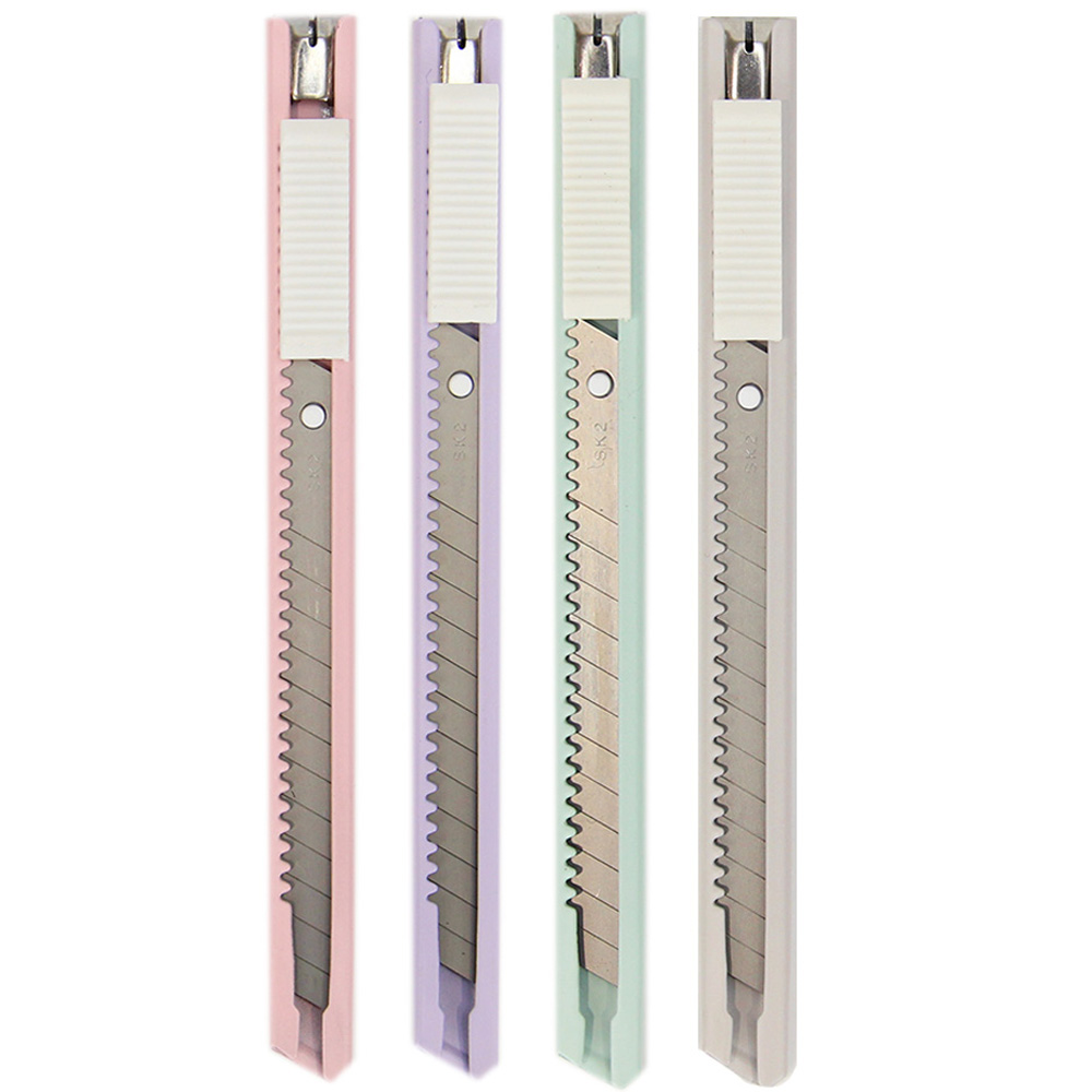 金屬美工刀 P-202 (顏色隨機出貨)