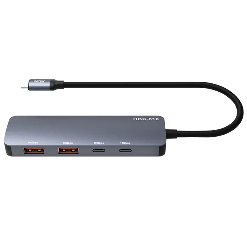 INTOPIC USB 3.2 Gen2 10Gbps高速集線器HBC-810
