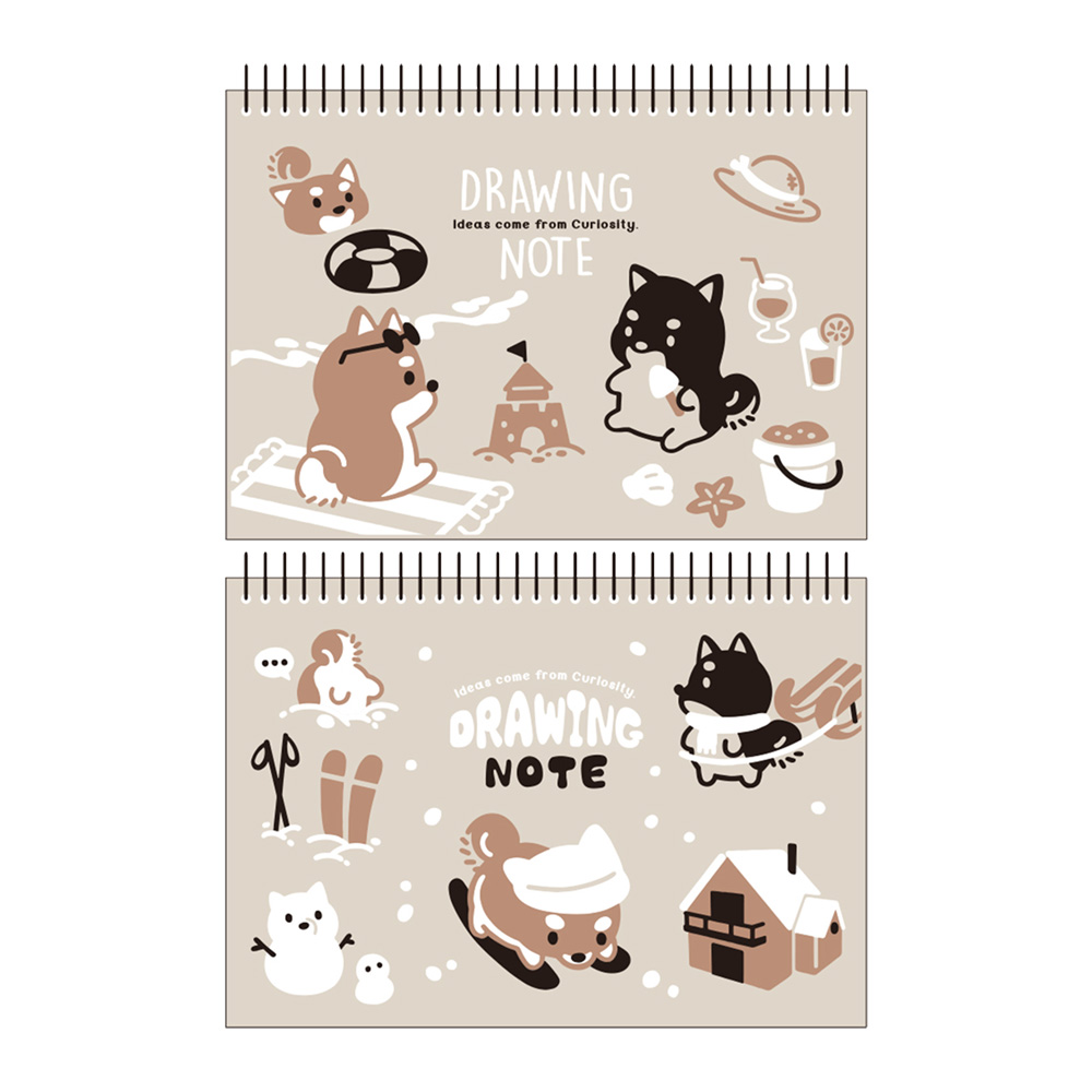 32K 汪旅日記上翻活頁素描本