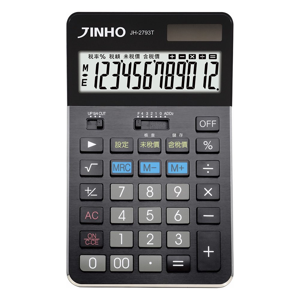 JINHO 12位稅率計算機