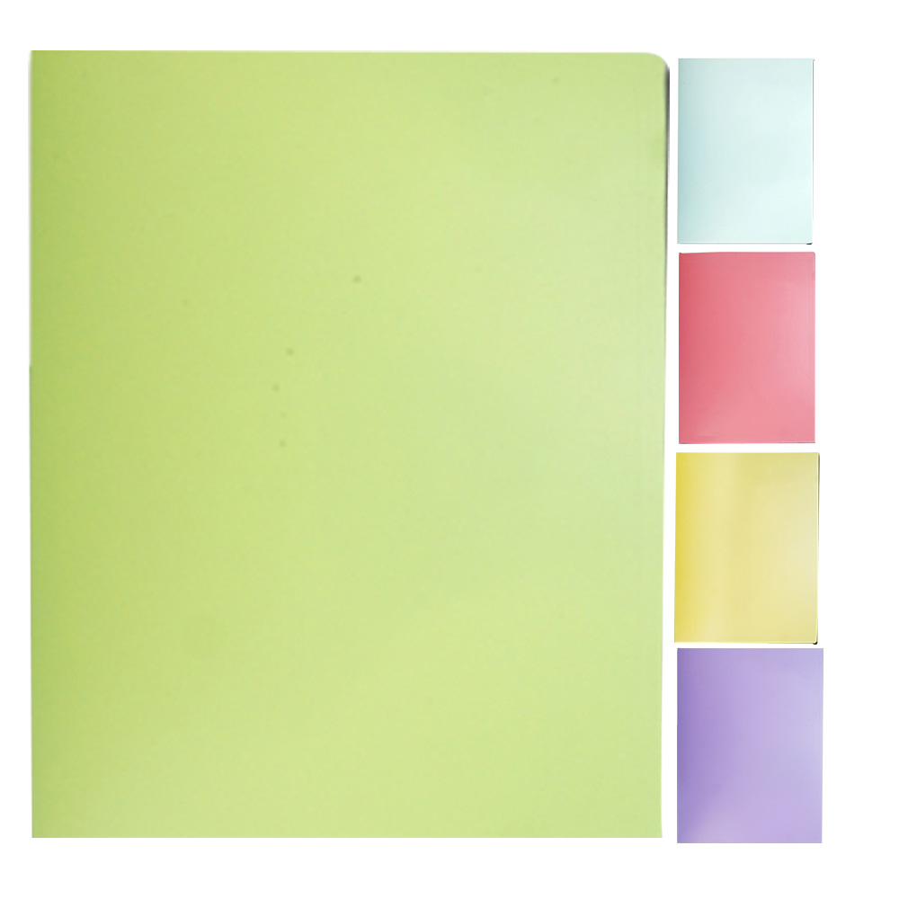 誌揚 A4 PP法色資料夾(10張) 15B-10