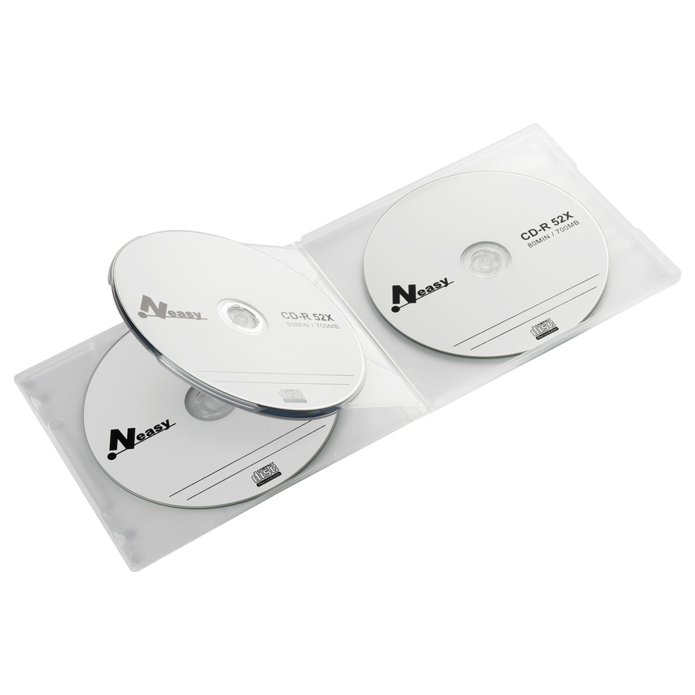 4片裝CD保存盒