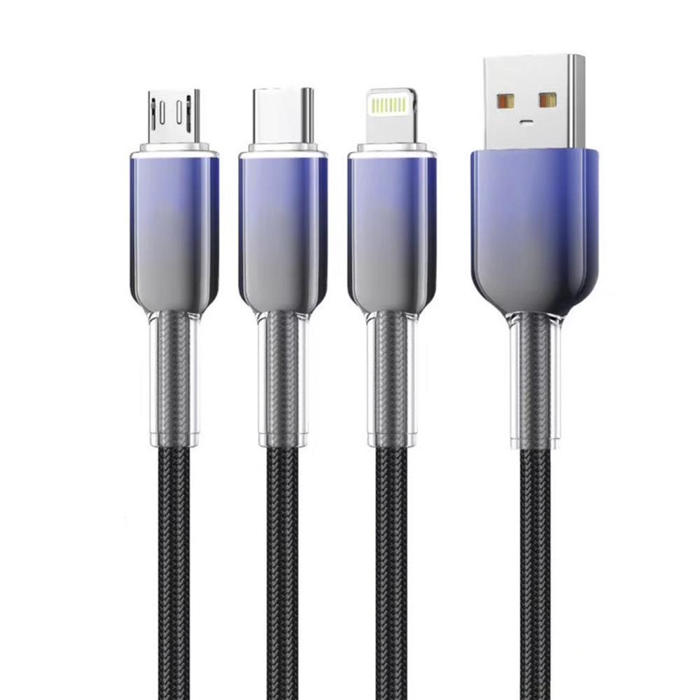 Cxin三合一漸變快充線1.8M