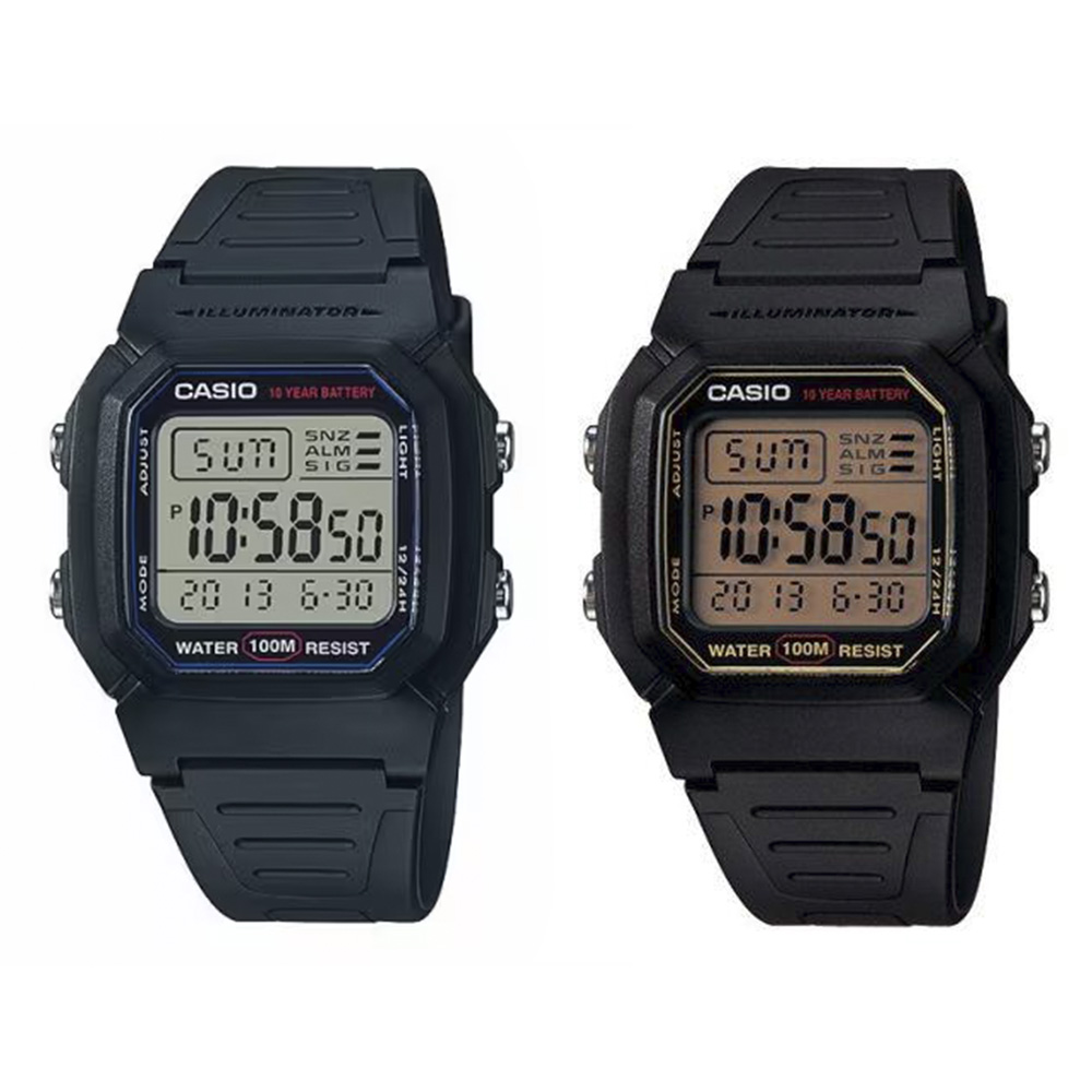 CASIO Digital手錶 W-800H